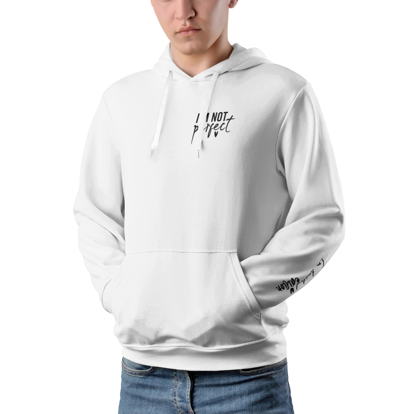 Not Perfect Pullover Hoodie