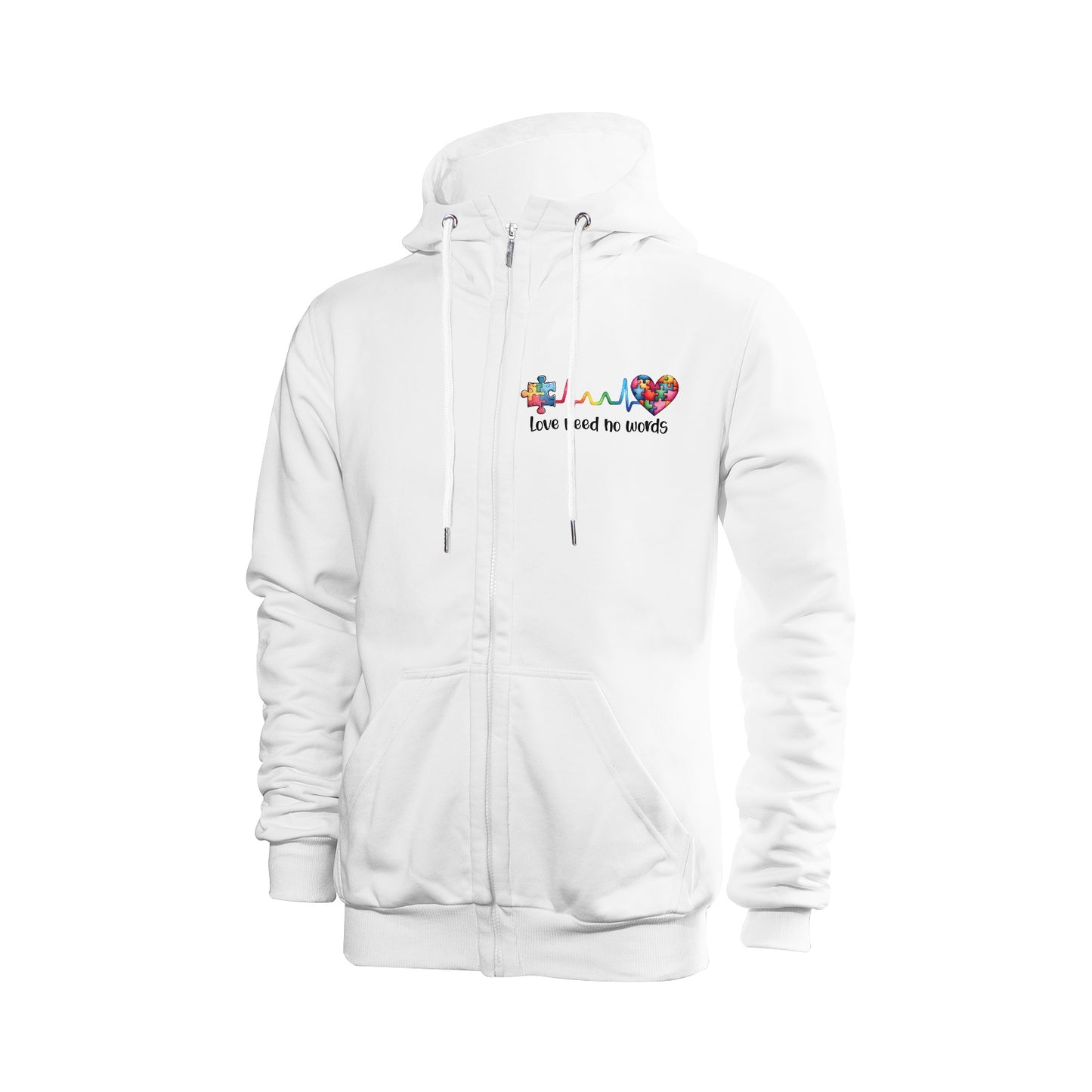 No words Soft Zip Hoodie