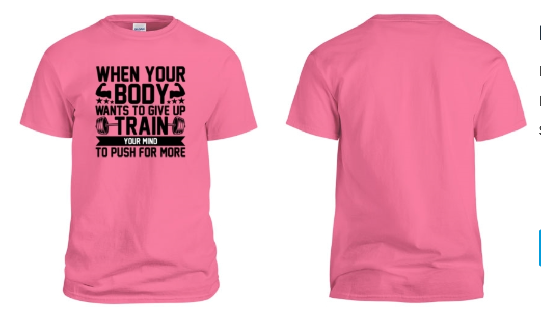 Push More Tee