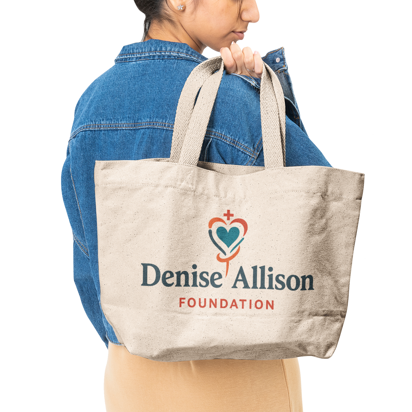 Heavy Duty and Strong Natural Canvas Tote Bag