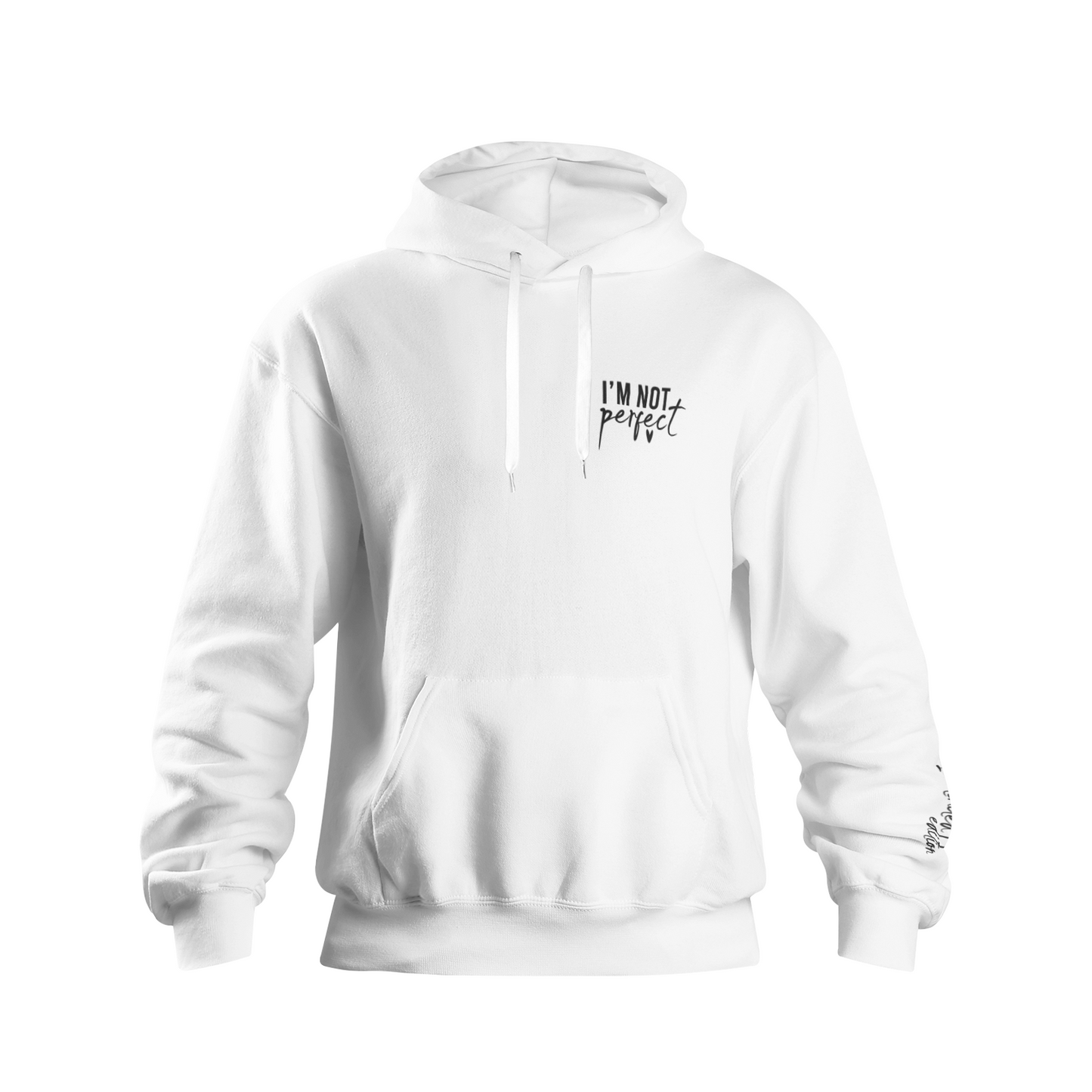 Not Perfect  Pullover Hoodie