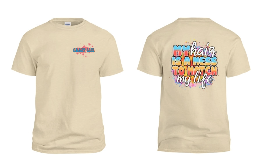 Crazy Life Tee