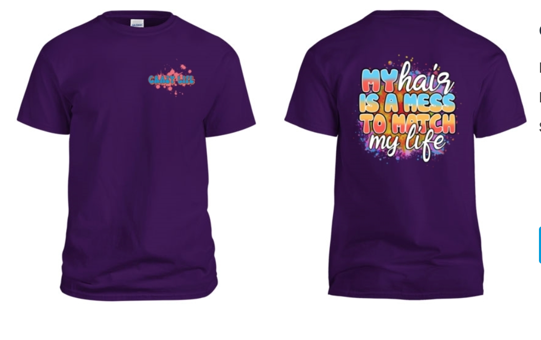 Crazy Life Tee