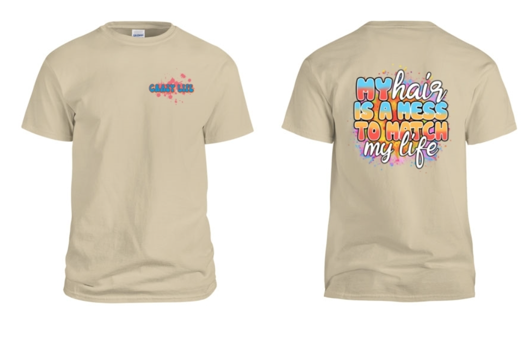 Crazy Life Tee