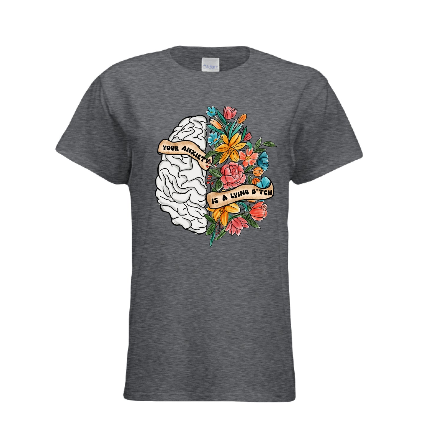 DARK HEATHER - FRONT